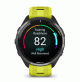  Forerunner® 965 - Carbon Grey DLC Titanium Bezel with Black Case and Amp Yellow/Black Silicone Band - 010-02809-12 - Garmin